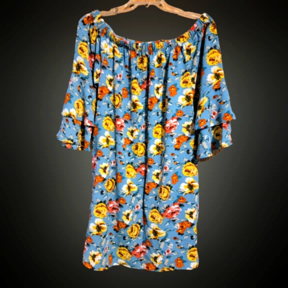 Off-the-Shoulder Spring Dress M